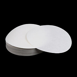 pack de 100 pièces laboratoire cendres quantitatives papier filtre cercles 7cm