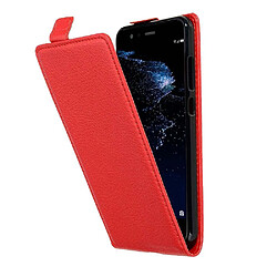 Cadorabo Coque Huawei P10 LITE Etui en Rouge