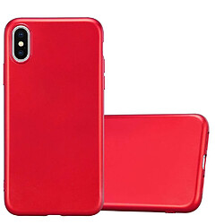 Cadorabo Coque iPhone XS MAX Etui en Rouge