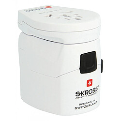 Skross Adaptateur de voyage World PRO USB Earthed