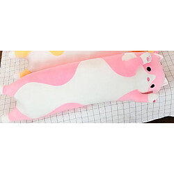 Avis Universal 70cm doux et mignon dessin animé oreiller long peluche jambes serré enfant tenant pour dormir | oreiller en peluche (rose)