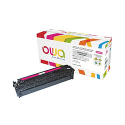 Armor Toner Owa compatible HP 125A-CC543A magenta pour imprimante laser