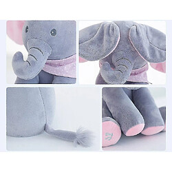 Universal 30 cm jetant un coup d'œil un jeu électrique en peluche en peluche d'éléphant, de la poudre pure