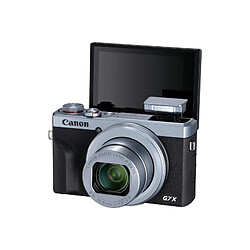 Compact pour Vlogging Canon PowerShot G7X Mark III Silver + 2éme batterie