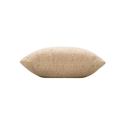 Douceur D'Interieur Coussin déhoussable BELI - Bouclette unie - 45 x 45 cm - Beige