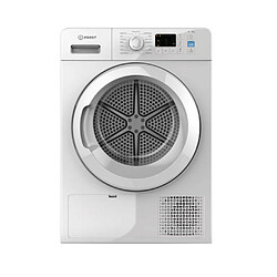 Sèche-linge frontal à condensation 60cm 8kg b blanc - ytcm108bfr1 - INDESIT