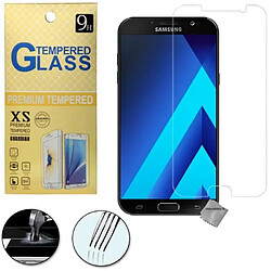 Htdmobiles Film de protection vitre verre trempe transparent pour Samsung Galaxy A3 (2017)