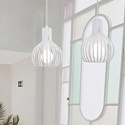 Avis Stoex Plafonnier Antique Blanc Lustre Créatif Rétro Suspension Luminaire Réglable en Hauteur E27