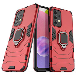 Coque en TPU anti-rayures avec béquille rouge pour Samsung Galaxy A33 5G