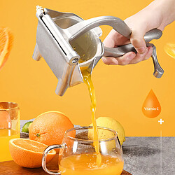 Universal Presse-orange manuel multifonctionnel presse-jus de grenade citron presse-jus de fruits Actualités Maison Scie en aluminium en argent(Argent)