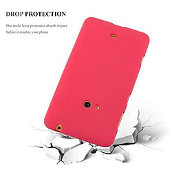 Cadorabo Coque Nokia Lumia 625 Etui en Rouge pas cher