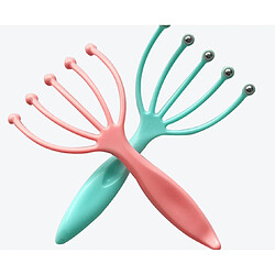 Avis H02 2PCS Head Head Head Head Massager Acupuncture Point Massager 5 Housses de griffes Massager 3D Thumb Thumples Simulation Massager