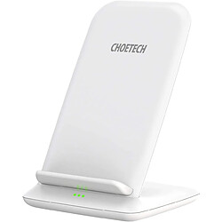 CHOETECH Chargeur Induction sans Fil Rapide, 5W/7,5W/10W convient pour une variété de modèles de téléphones mobiles Blanc