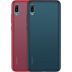 Avis Color Block Pack de Protection Colorblock pour Huawei Y6 2019 Rouge