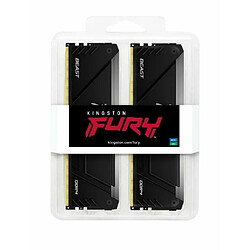 Kingston FURY Beast RGB 16GB 3733MT/s DDR4 CL19 DIMM (Kit of 2) Computer Memory KF437C19BB2AK2/16