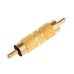 Adaptateur Audio Jack Mâle Stéréo Guitare Électrique Microphone Convertisseur Plaque Or