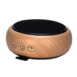 Yonis Enceinte Bluetooth Portable Bois Puissance 5W Autonomie 4h