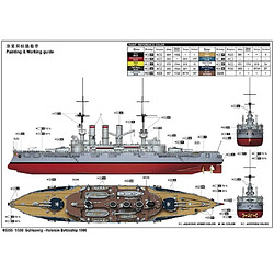 Acheter Trumpeter Maquette Bateau Schleswig - Holstein Battleship 1908