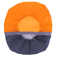 Acheter imperméable à la poussière couverture pluie voyage randonnée sac à dos camping sac à dos sac s orange