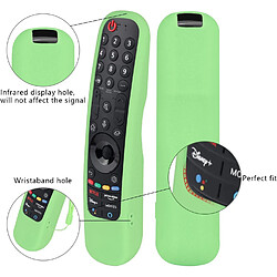 SANAG etui De Protection En Silicone Pour Lg Magique 2021 2022 Telecommande, Mr21Ga Mr21Gc Mr22Ga Mr22Gn, Housse Coque Pour Lg Telecommande, Antiderapage, Antisismique, Lavable(Vert Lumineux) pas cher