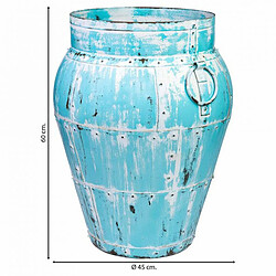 Avis Vase Alexandra House Living Bleu Bois de manguier 45 x 60 x 45 cm