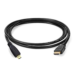 Câble HDMI-Micro-HDMI 3D Highspeed avec Ethernet (2 Mètre)