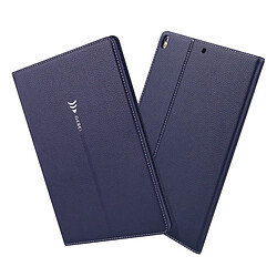 Wewoo Housse Étui Coque Pour iPad 10.2 pouces GEBEI PU + TPU de protection à rabat horizontal avec support et fentes cartes bleu