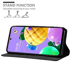 Cadorabo Coque LG K52 / K62 / Q52 Etui en Noir