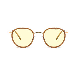 Lunettes Gunnar Anti lumière bleue et Anti Fatigue - ATHERTON GOLD | AMBER (65% de filtration)