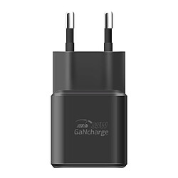 Swissten Chargeur Secteur USB C Power Delivery 35W USB Quick Charge 4.0 27W Noir