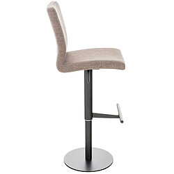 Avis Non Tabouret de bar Cadiz tissu noir