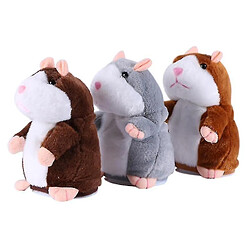 Acheter Universal Jolie hamster parlante en peluche - enregistreur de son farci (brun profond)