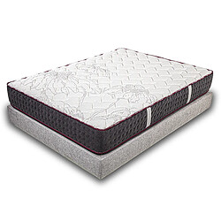 LUXURY LITERIE Matelas 160x200 cm, Goldplus, 24cm, mousse mémoire de forme, haute adaptabilité, ergonomique, indépendance du couchage, face été/hiver