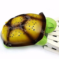 Universal Mignon design de tortue LED Night Light- Star Projecteur vert