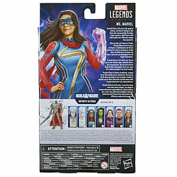 Hasbro Ms. Marvel Legends Series - Figurine 2022 Infinity Ultron BAF: Ms. 15 cm