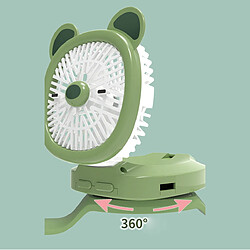 Acheter JJBRDZ - Mini Ventilateur de Montre Ventilateur de Refroidissement par Air Ventilateur de Bureau Amovible de Chargement USB Portable avec Lumières Colorées pour Cadeaux pour Enfants Étudiants-A