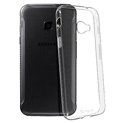 Coque Galaxy Xcover 4 et 4S Silicone Antichoc Fin Crystal Muvit Transparent