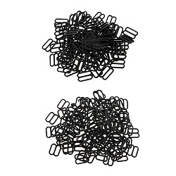 200pcs Crochets Nylon Soutien-Gorge Boucles Curseurs Crochets 8 Attaches Couture