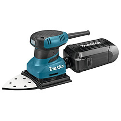 Makita Ponceuse orbitale 200 W Bleu et noir