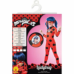 Ludendo Déguisement classique Miraculous Tikki Lady Bug Taille L