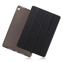 Etui en PU stand en origami noir pour votre Apple iPad Air 10.5 (2019)/Pro 10.5 pouces (2017)