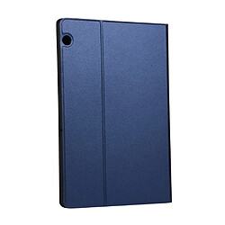 Etui en PU flip bleu foncé pour votre Huawei MediaPad T5 10 with Multi-angle Stand