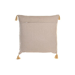 Avis Coussin DKD Home Decor Beige Polyester Coton Aluminium Losanges (60 x 20 x 60 cm)