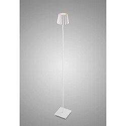 Inspired Lampadaire, LED 2.2W, 3000K, 188lm, IP54, Câble de charge USB inclus, Blanc, 3 ans de garantie