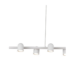 Luminaire Center Suspension Ios Blanc pas cher