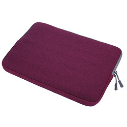 Wewoo Sacoche pour ordinateur portable Violet Macbook Pro 15,4 pouces poche souple