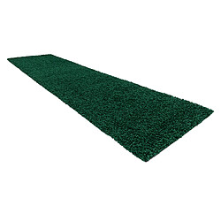 Avis RUGSX Tapis, le tapis de couloir SOFFI shaggy 5cm bouteille verte - pour la cuisine, l'antichambre, le couloir 60x250 cm