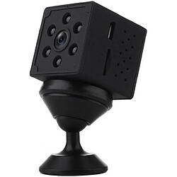 Chrono Mini caméra Espion pour caméra intérieure extérieure Vision Nocturne de détection de Mouvement Petite caméra Q15 HD(noir)