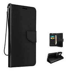 Htdmobiles Housse pour Nokia G60 5G - etui coque pochette portefeuille + film ecran - NOIR