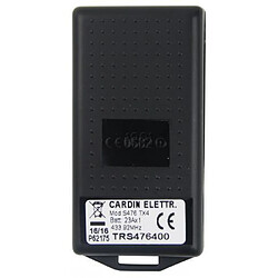 cardin télécommande 4 canaux 433 mhz s476 trs476400